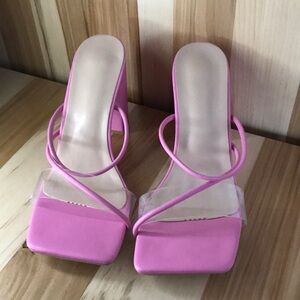 Elegant Pink Women's Heels